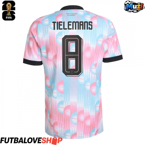 Dres Belgicko Youri Tielemans #8 Preč MS 2026 Krátky Rukáv